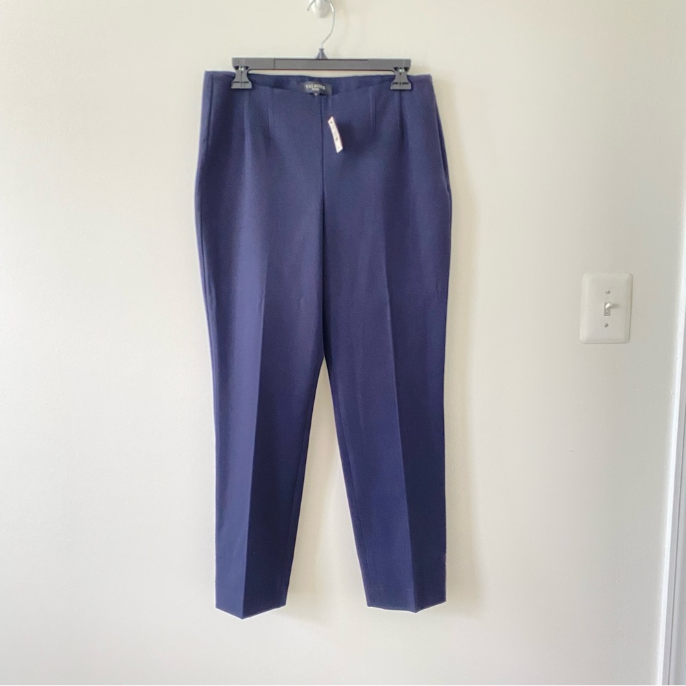 Talbots Women’s Ankle Length Straight Leg Side Zip Pants NEW